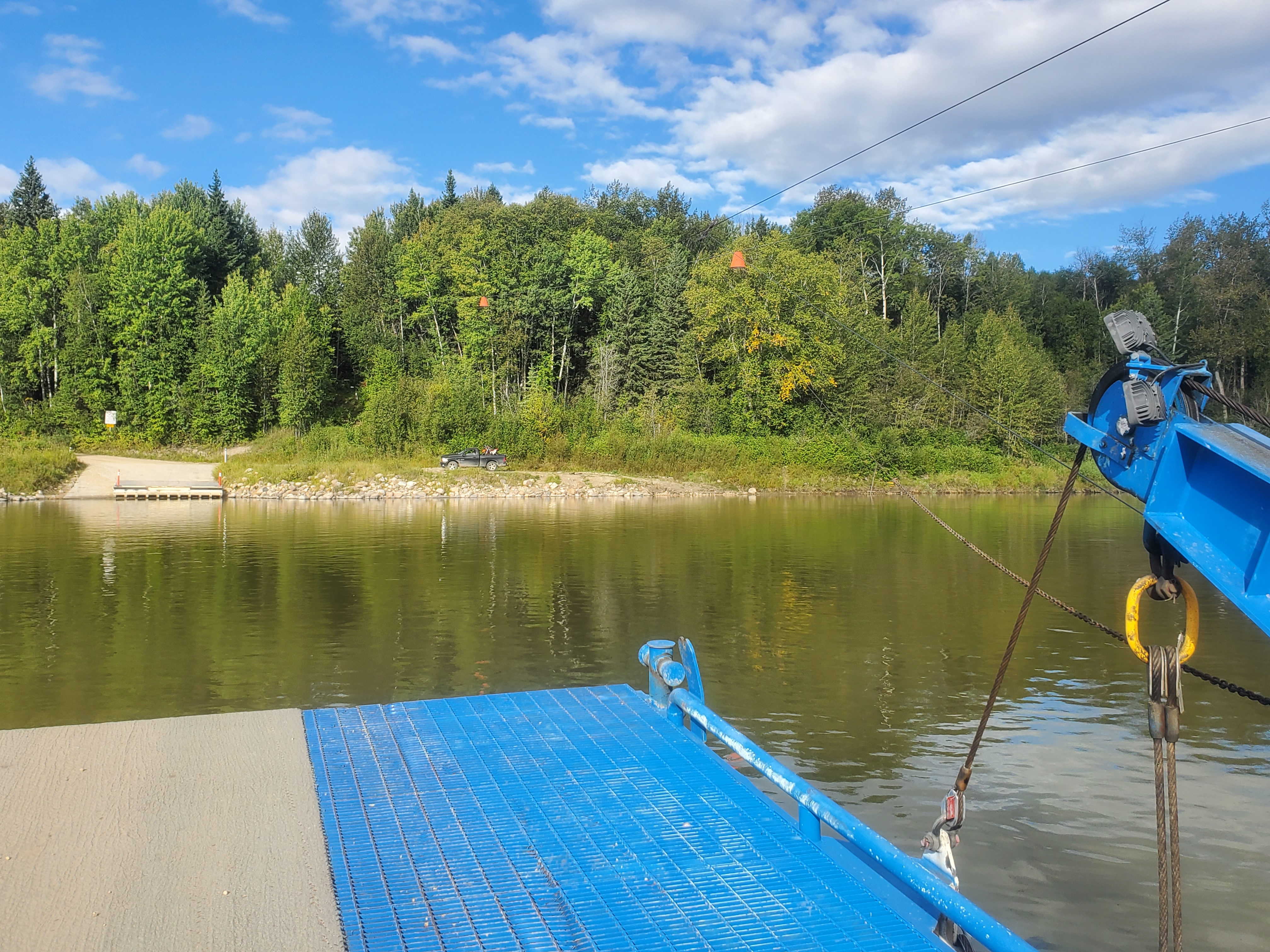 Athabasca River Fort Assiniboine to Klondyke Ferry
