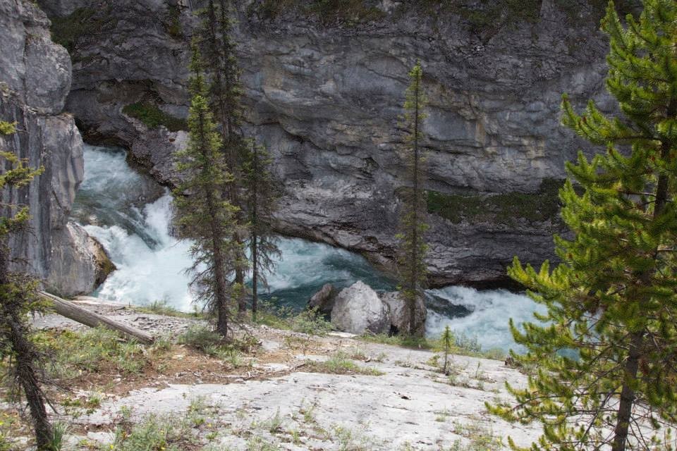 Spray River Above Spray Lake