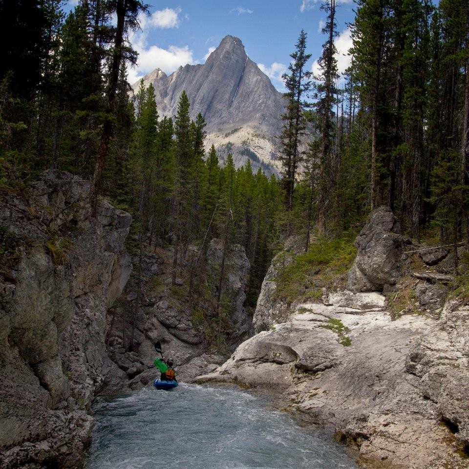 Spray River Above Spray Lake