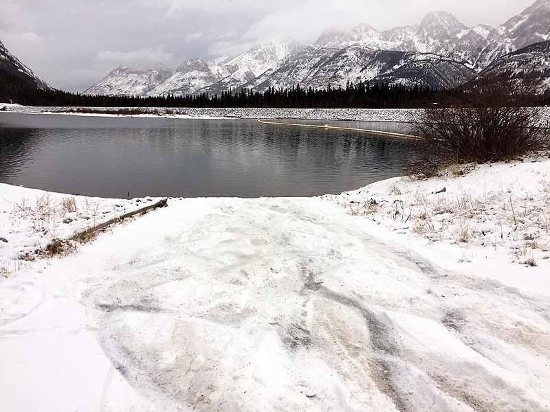 Lower Kananaskis Lake Boat Launch