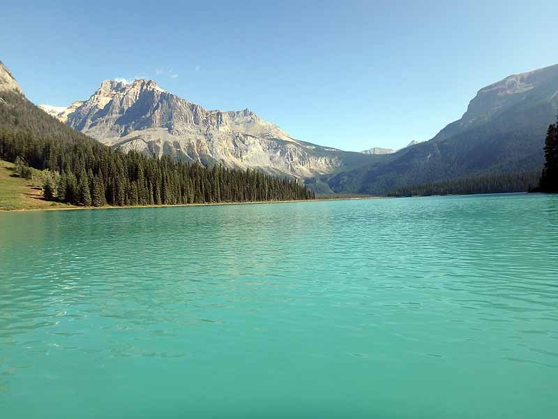 Emerald Lake, B.C. Boat Launch