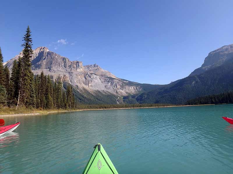 Emerald Lake, B.C. Boat Launch