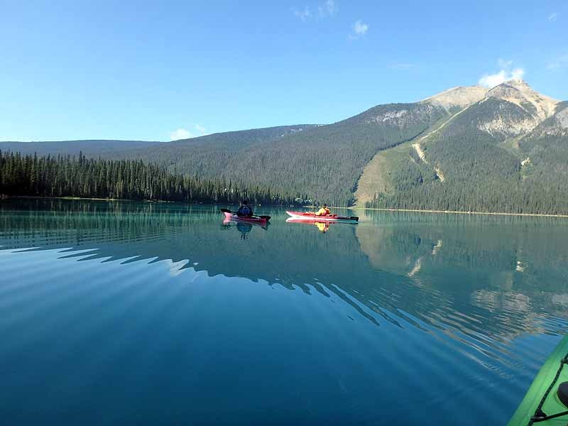 Emerald Lake, B.C. Boat Launch
