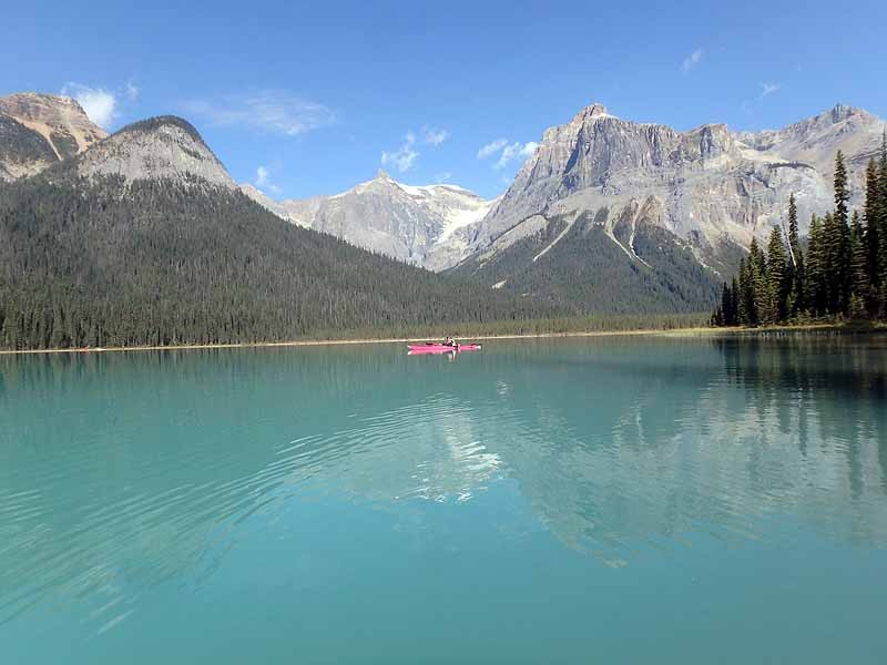 Emerald Lake, B.C. Boat Launch