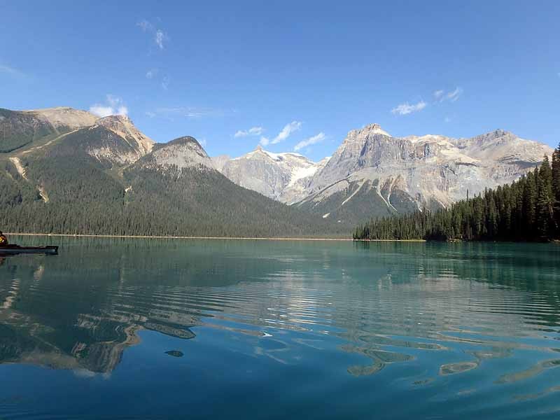 Emerald Lake, B.C. Boat Launch