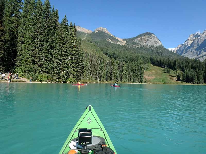 Emerald Lake, B.C. Boat Launch