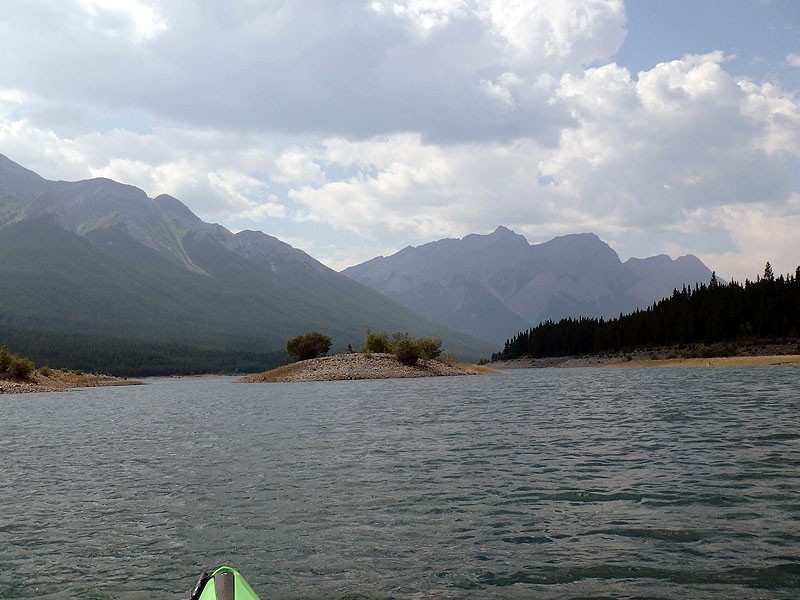 Spray Lakes Reservoir Multiple launches
