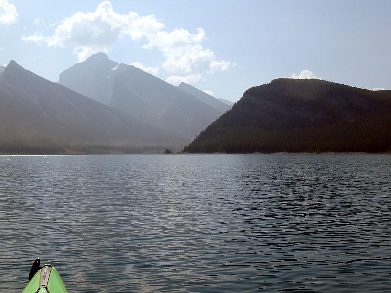 Spray Lakes Reservoir Multiple launches