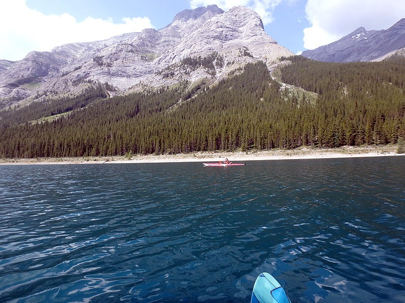 Spray Lakes Reservoir Multiple launches