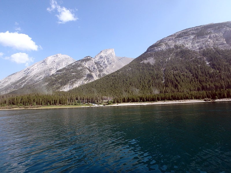 Spray Lakes Reservoir Multiple launches