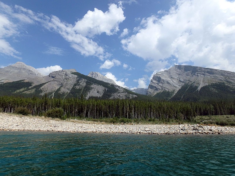 Spray Lakes Reservoir Multiple launches