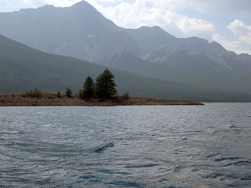 Spray Lakes Reservoir Multiple launches