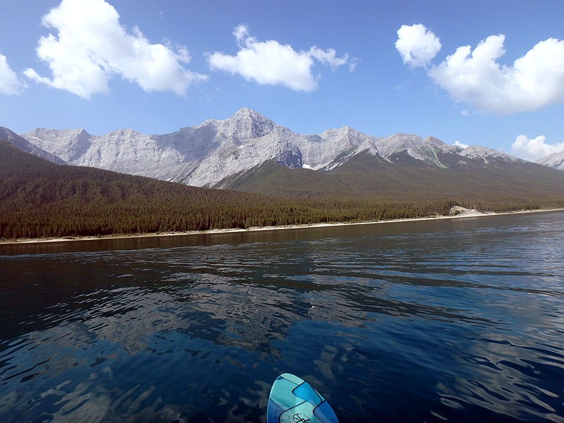 Spray Lakes Reservoir Multiple launches