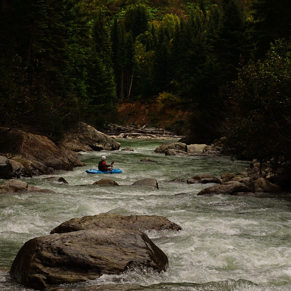 Gold River Upper and Middle Gold "Bachelor Paddle"