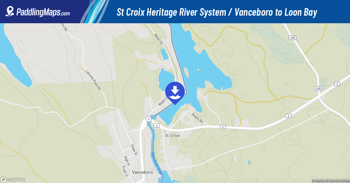 Vanceboro to Loon Bay St Croix Heritage River System Maine Trip